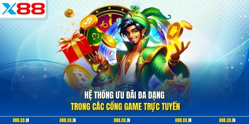 Hệ thống ưu đãi đa dạng trong các cổng game trực tuyến 